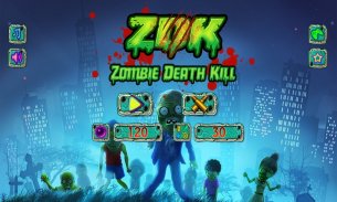 Zombie Death Kill ZDK FREE screenshot 0