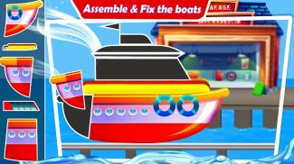 Ship Wash & Fix it: Workshop Mechanic Game screenshot 4