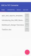 DOC to TXT converter screenshot 3