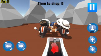 Coffin dance game: Drop them! Fun Ragdoll physics screenshot 3