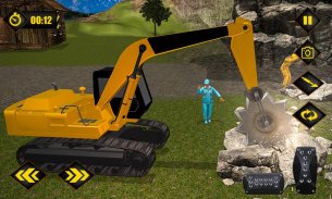 Gold Mine Construction Zone 3D: Crane Operator Sim screenshot 5