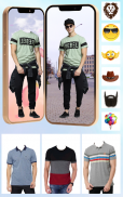 Men Design T Shirt Photo Suit-T Shirt Photo Editor screenshot 0