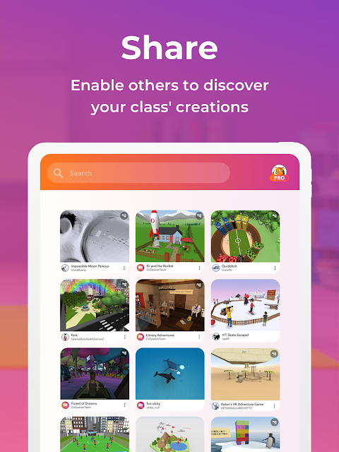 CoSpaces Edu :: Cookie Click