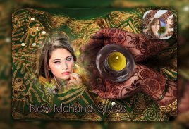 Mehndi Design 2016 PhotoFrames screenshot 1