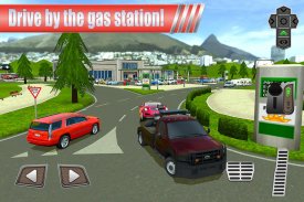 Gas Station Car Parking Game screenshot 0