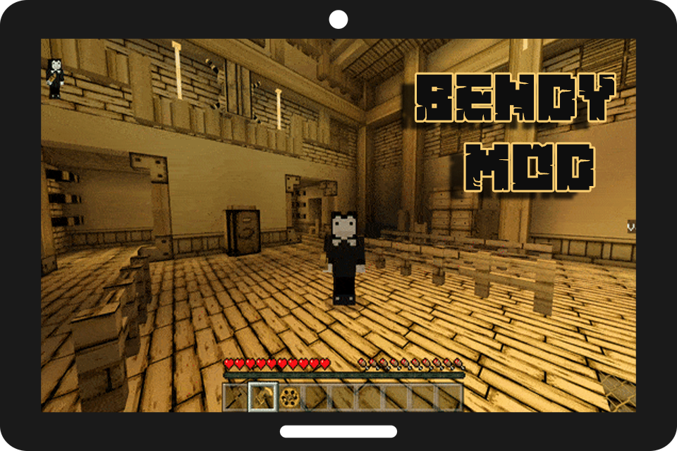 Download Bendy Ink Minecraft Mod MCPE android on PC