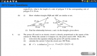 O-Level Math Questions screenshot 0