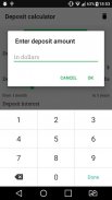 Deposit calculator screenshot 4