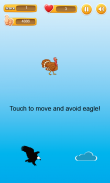 Falling Turkey - avoid eagle screenshot 1