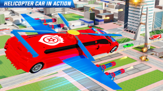 Limo Car Dino Robot Car Game screenshot 1