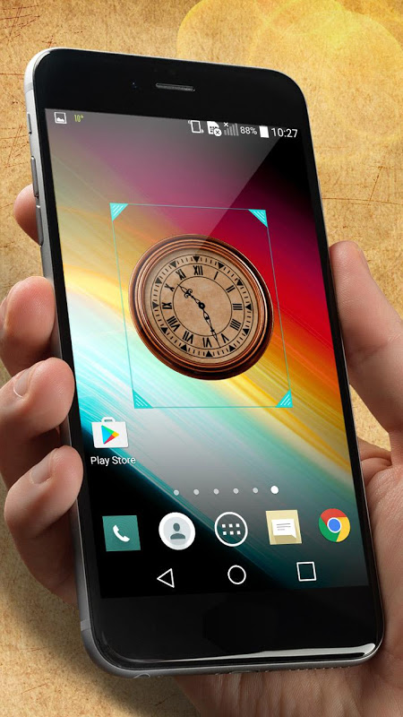 moto g5 plus clock widget apk