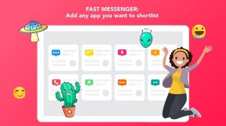 Messenger Video Sosial - App Sembang Percuma Semua screenshot 9
