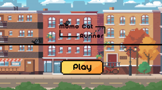 Momo Cat Runner screenshot 0