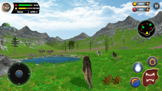 Wild Wolf Simulator Games 3d screenshot 0