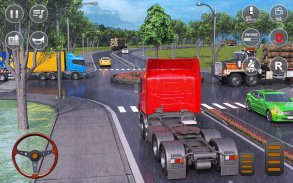 Cargo Truck Transport Sim 3d screenshot 1