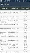 TT-Rating (Table Tennis Ranking, Scoring) screenshot 2