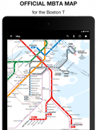 Boston T - MBTA Subway Map and Route Planner screenshot 7