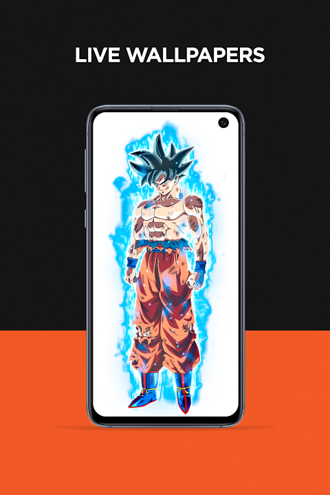 Live wallpaper Dragon Ball Wallpaper / interface personalization