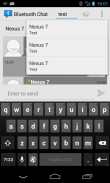 Bluetooth Chat screenshot 2