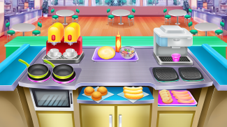 Fast Food Cooking & Serving screenshot 0