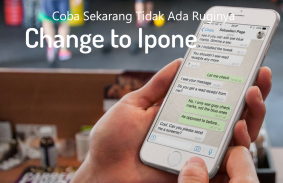 Cara Ganti Tema WA Jadi Ipon screenshot 0