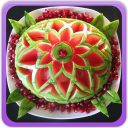 Fruits Vegetables Carving Icon
