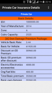 Motor Insurance Calculator screenshot 4