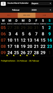 Deutschland Kalender screenshot 5