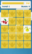 水果为孩子们的记忆游戏 screenshot 3