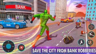 Spider Rope Hero Man Game 3d screenshot 9
