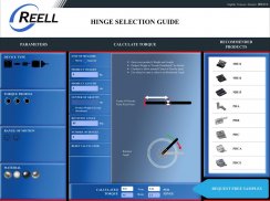 Reell Hinge Selection Guide screenshot 7