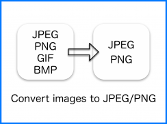 JPEG / PNG Image File Converter screenshot 0