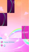 Rainbow Ruby Pink Piano Tiles screenshot 2