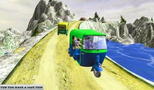 Mountain Auto Tuk Tuk Rickshaw : New Games 2020 screenshot 2