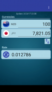 Japan Yen x New Zealand Dollar screenshot 2