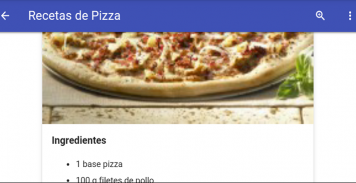 Recetas De Pizzas screenshot 6