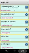 Portugál kifejezések az utas s screenshot 7