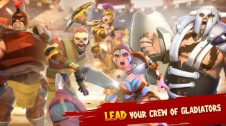 Gladiator Heroes Clash - Jogo de Luta e Estratégia screenshot 9