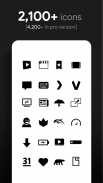 Flight Dark Free - Flat Icons screenshot 6
