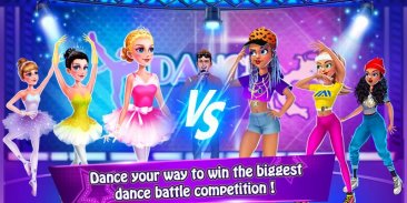 Dance War - Ballet vs Hiphop ❤ Free Dancing Games screenshot 2