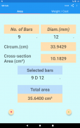 Steel Bars Calculator screenshot 8