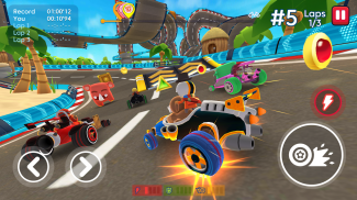 Starlit On Wheels: Super Kart screenshot 12