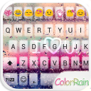 Color de Lluvia Teclado Emoji Icon