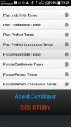 Tenses Examples for Grammar and Speaking English screenshot 0