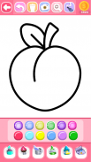 Fruits Coloring Game & Drawing screenshot 0