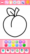 Fruits Coloring Book For Kids screenshot 0