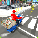 Pickme up Drive and Drop off Food Items Vehicle 3D