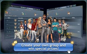 Smeet 3D Социальный игровой чат screenshot 4