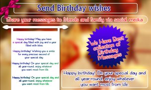 Birthday Greeting Cards Maker screenshot 7