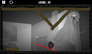 Feed The Spider : Help om nom Willow The Rope Game screenshot 2